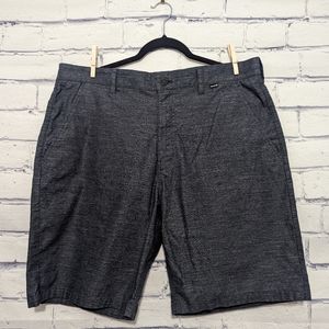 Hurley H2O Dri Blue Gray Shorts Men's Size 36